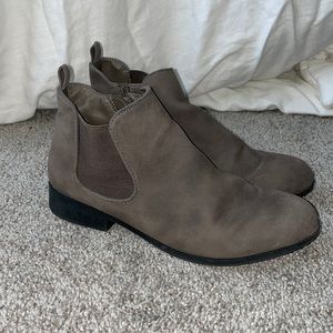 Grey booties-SOLD